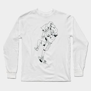 Kai and agumon Long Sleeve T-Shirt